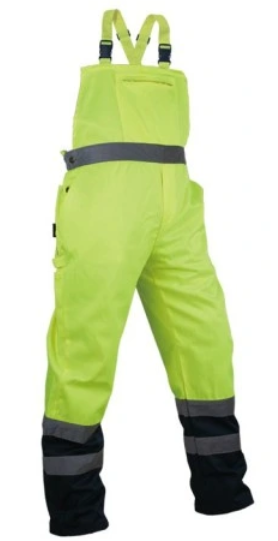 VIZWELL Spodnie ostrzegawcze ogrodniczki