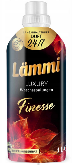 Koncentrat do płukania tkanin Lammi LUXURY FINESSE BLACK 1 L (40 prań)