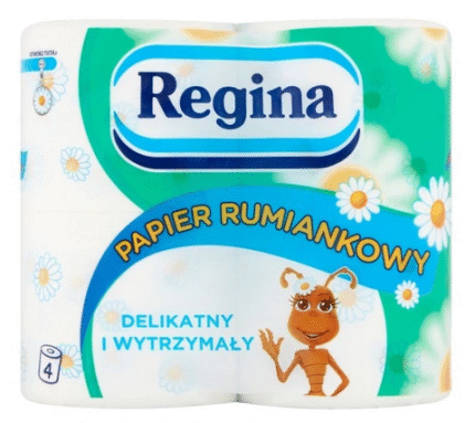Papier toaletowy Regina Rumiankowy (4 rolki)