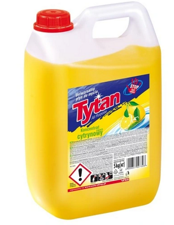 Płyn do mycia uniwersalny TYTAN Cytrynowy 5L