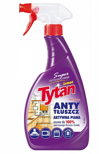 Tytan Anty-tłuszcz spray 500g