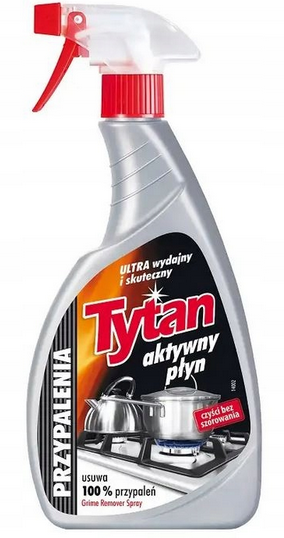 TYTAN Płyn do czyszczenia przypaleń, Spray 500 ml