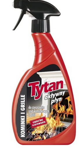 TYTAN Płyn do czyszczenia szyb kominkowych, Spray 500g