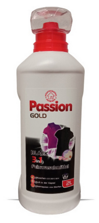 Płyn do prania tkanin delikatnych PASSION GOLD BLACK 3w1, 2 L