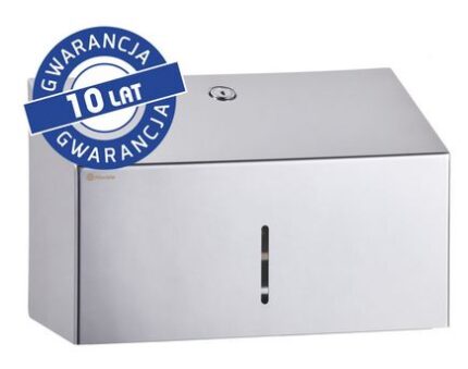 Pojemnik na ręczniki pojedyncze MERIDA STELLA MINI, stal polerowana ASP201