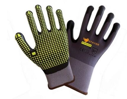 Rękawice robocze STG-FLEX nakrapiane nitrylem